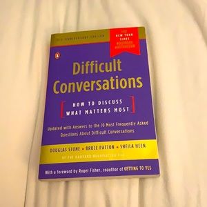 Difficult conversations